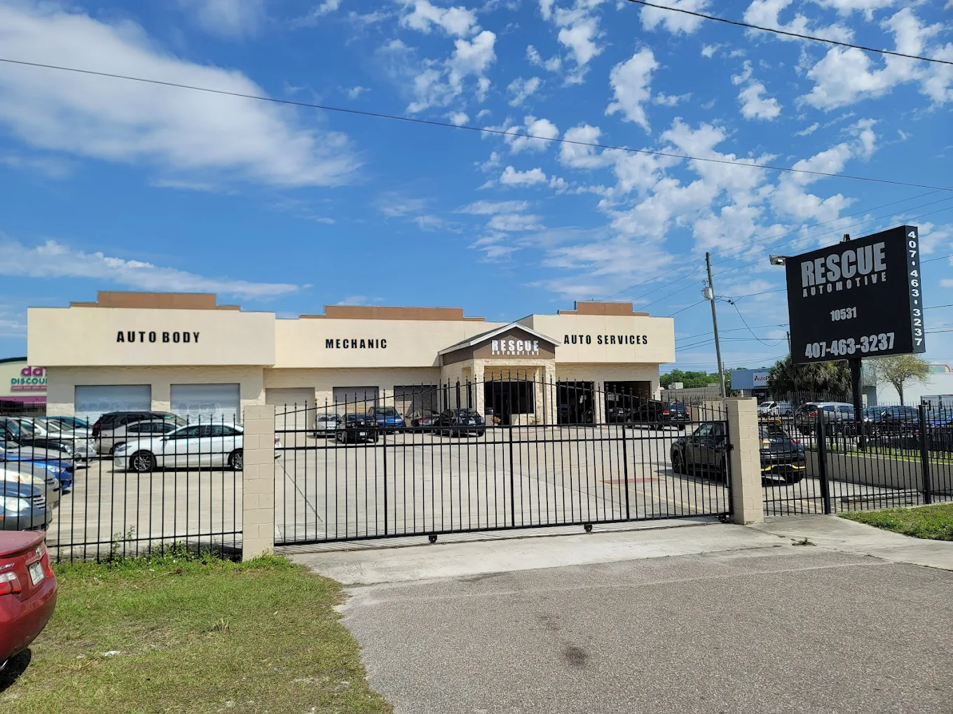 Rescue Automotive facility in Orlando, FL